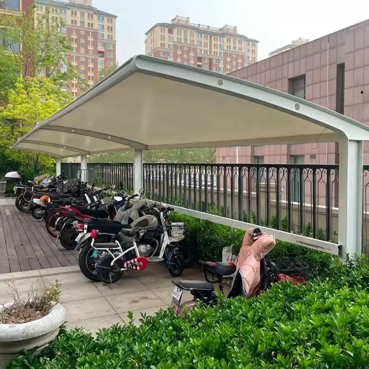 绛县膜结构电动车棚